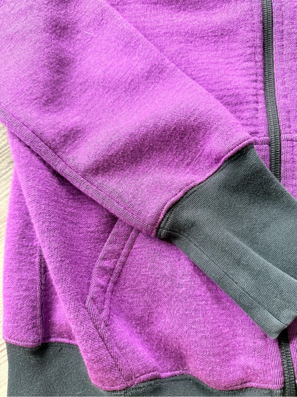 Purple Nike sportswear zip up jacket - Picture 2 of 4